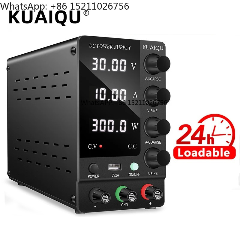 High Precision Dc Power Supply 30V 10A - مزود طاقة NICE-POWER SPS-C3010 أسود 30