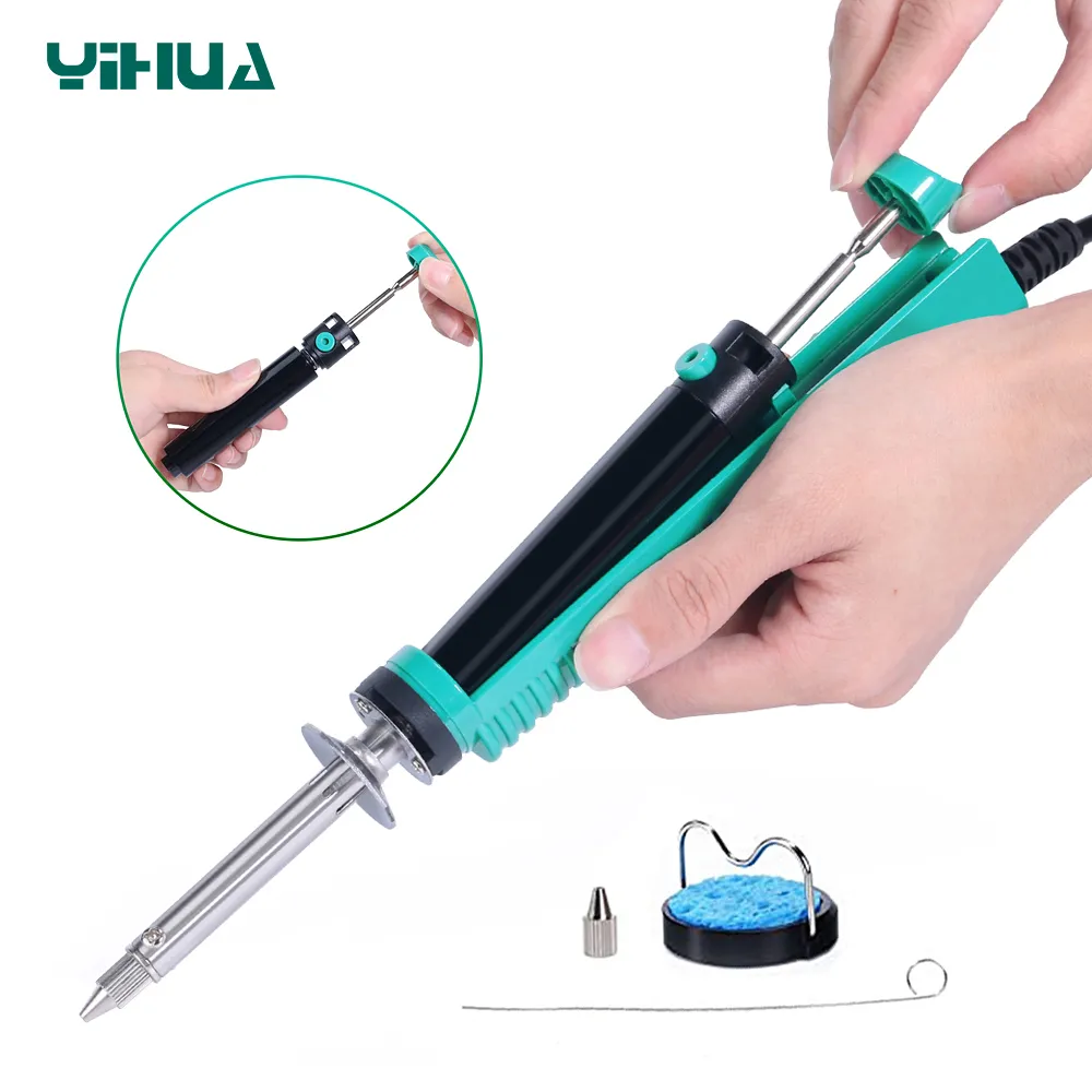 Desoldering Pump Electric Vacuum Station - مضخة كهربائية لإزالة اللحام YIHUA 929D-V