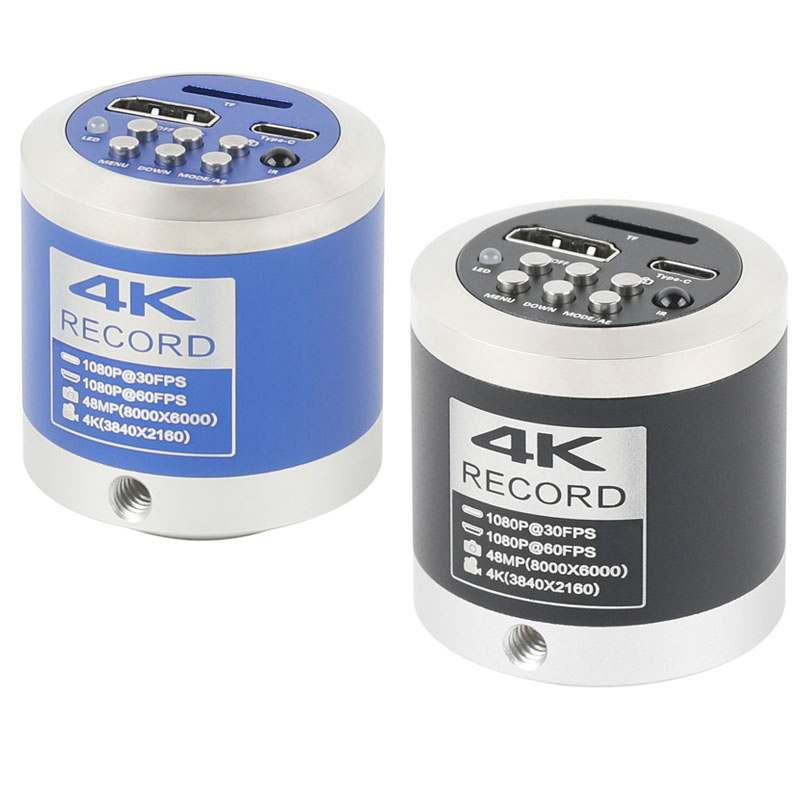 4K Microscope Camera Sony Sensor - كاميرا فيديو بصرية 48 ميجابكسل HDMI