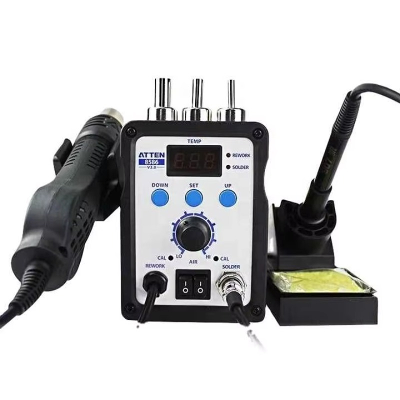2 In 1 Soldering Rework Station 750W - محطة لحام ATTEN AT8586 2 في