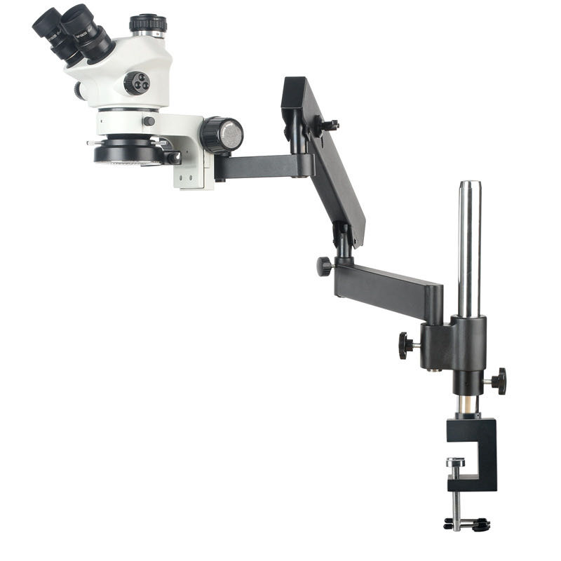Articulating Arm Boom Stand Microscope - مرنة مفصلية الذراع حركة كبيرة بوم