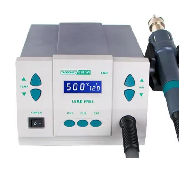 Hot Air Rework Station 861Dw - مسدس حراري أصلي 1000 واط 861DW،
