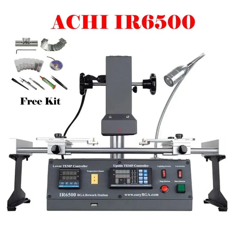 Achi Ir 6500 V2 مجموعة محطة إع - مراجعة Infrared Bga Rework Station وسعره