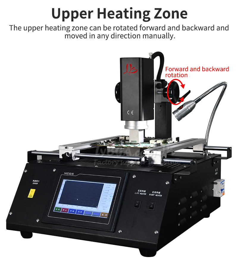 محطة إعادة لحام BGA بالهواء ال - مراجعة Infrared Bga Rework Station وسعره