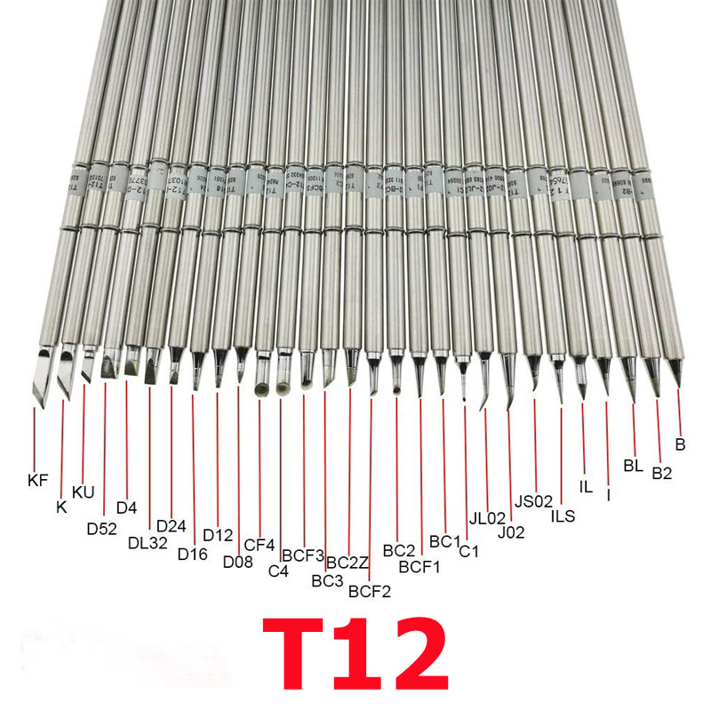 T12 لحام لحام الحديد نصائح T12 - مراجعة T12 Soldering Station Oled وسعره