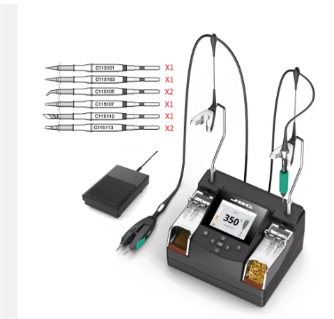 منتج جديد: محطة لحام JBC NANE- - مراجعة C115 Nano Soldering Iron Station وسعره