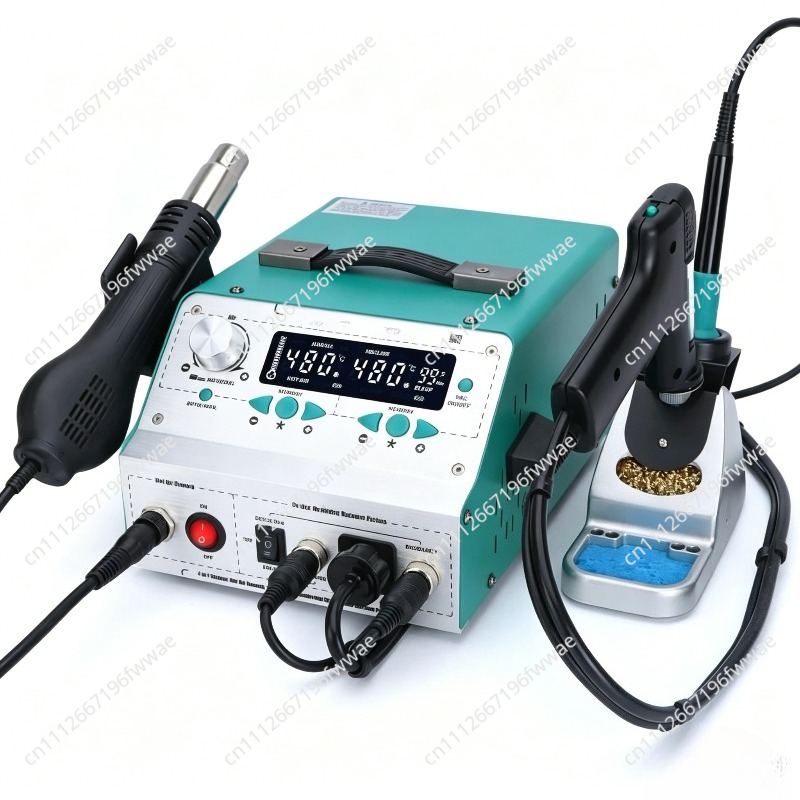 مسدس إزالة اللحام الكهربائي ال - مراجعة Desoldering Pump Electric Vacuum Station وسعره