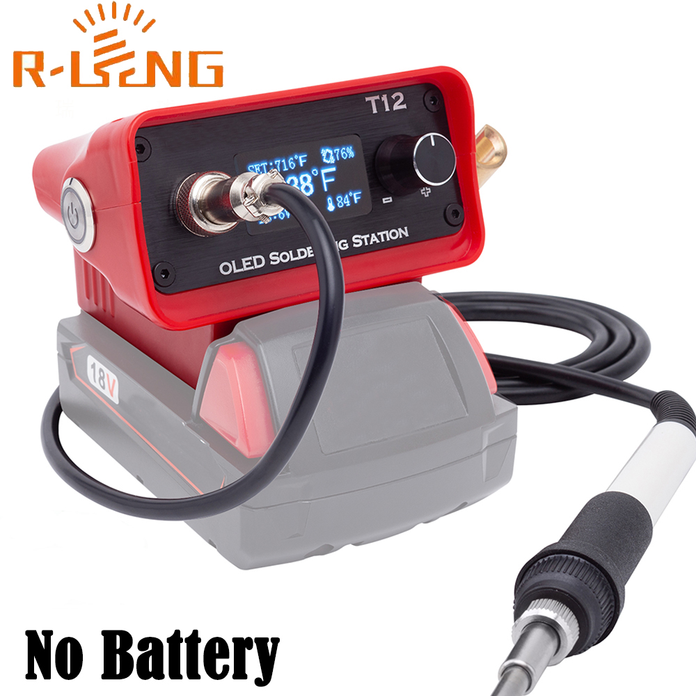 OLED T12 محطة لحام الحديد محطة - مراجعة T12 Soldering Station Oled وسعره