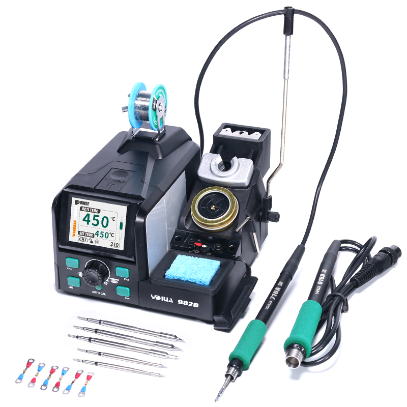محطة لحام 982D سريعة التسخين و - مراجعة C210 Precision Soldering Station وسعره