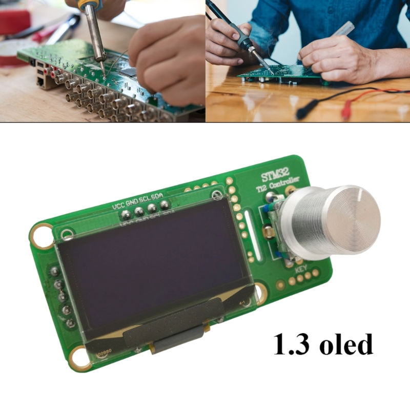 طقم محطة لحام رقمية ، وحدة تحك - مراجعة T12 Soldering Station Oled وسعره