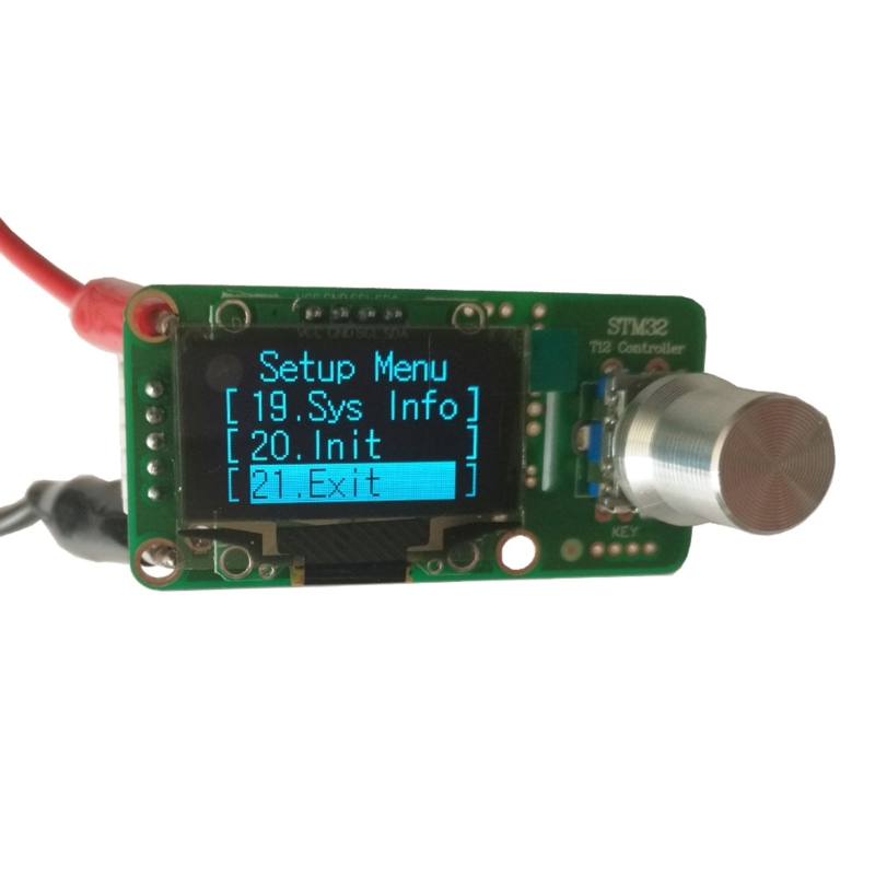 طقم محطة لحام رقمية ، وحدة تحك - مراجعة T12 Soldering Station Oled وسعره