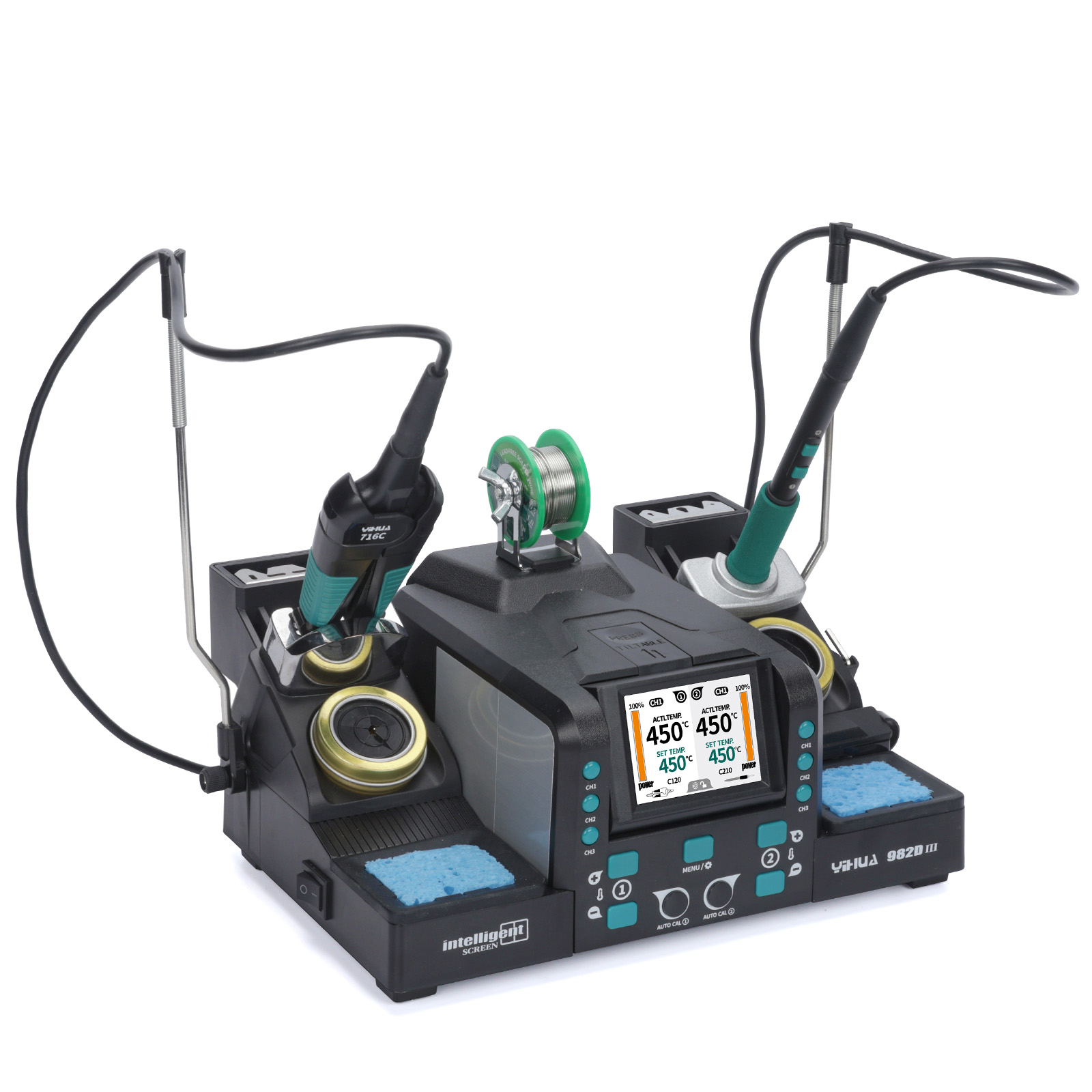 محطة لحام دقيقة YIHUA 982D-III - مراجعة C210 Precision Soldering Station وسعره