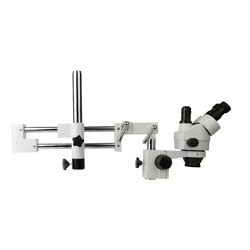 2026/كايسي مجهر ثلاثي العينيات - مراجعة Trinocular Stereo Microscope 7X-45X وسعره