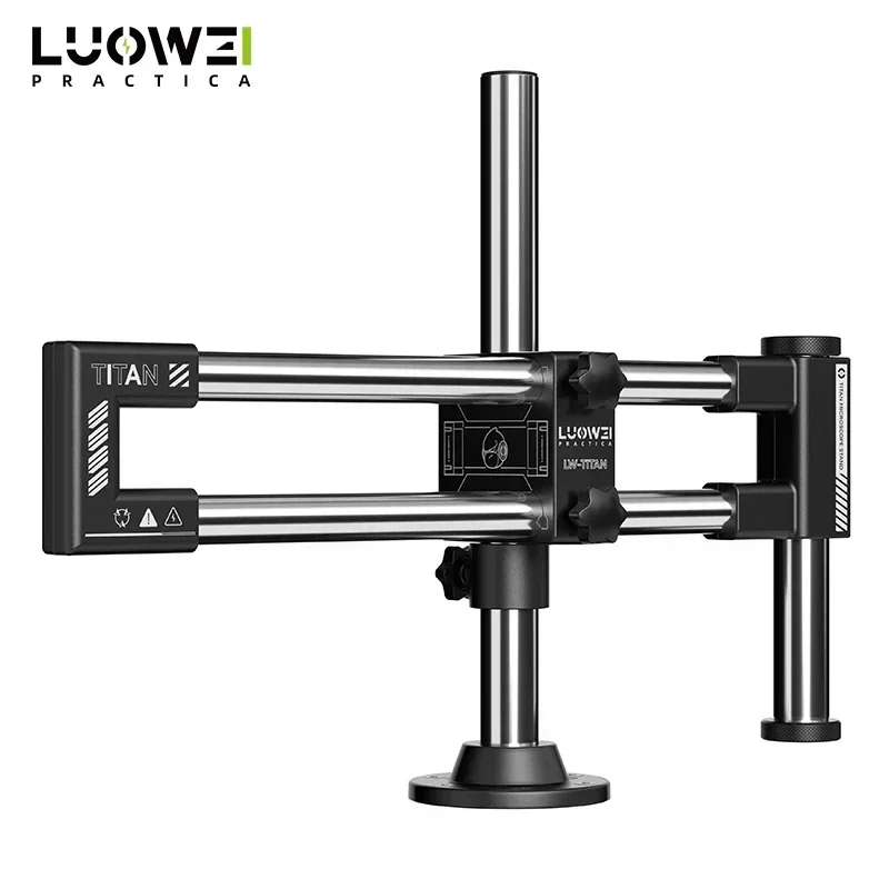 حامل مجهر ثنائي المحور LUOWEI  - مراجعة Articulating Arm Boom Stand Microscope وسعره