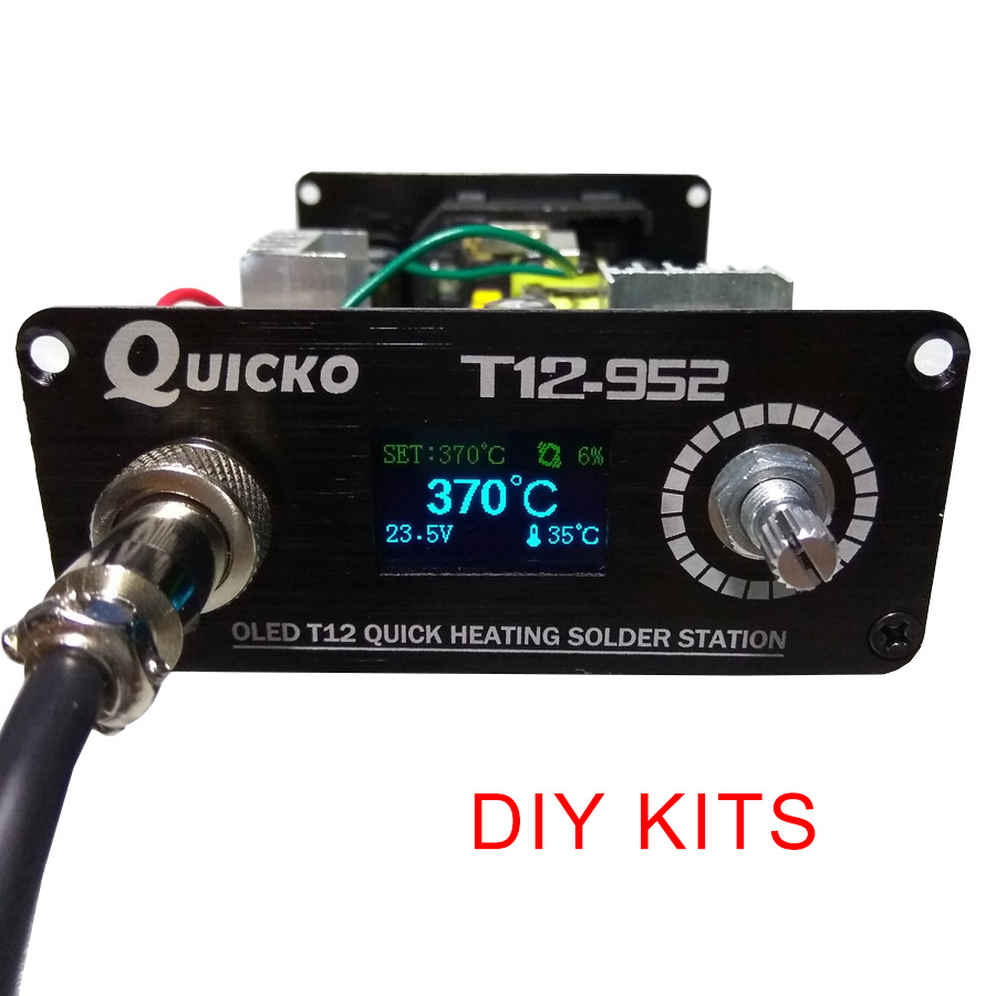 T12 STC-OLED محطة لحام الحديد  - مراجعة T12 Soldering Station Oled وسعره