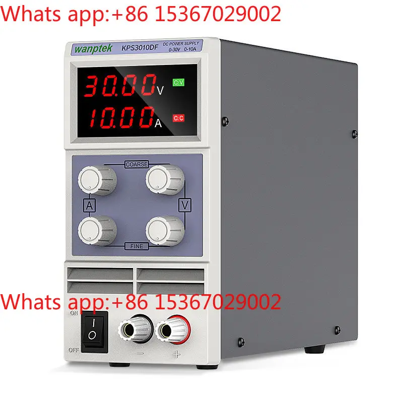 مصدر طاقة منظم تيار مستمر KPS3 - مراجعة High Precision Dc Power Supply 30V 10A وسعره