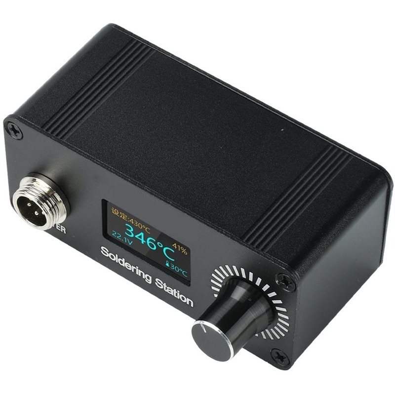 محطة لحام رقمية B03C-T12 محمول - مراجعة T12 Soldering Station Oled وسعره