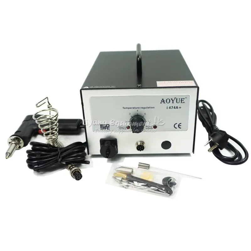 محطة إزالة اللحام الكهربائية B - مراجعة Desoldering Pump Electric Vacuum Station وسعره